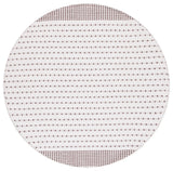 Safavieh Montauk 6'-0" x 6'-0" Rug in Brown / Ivory