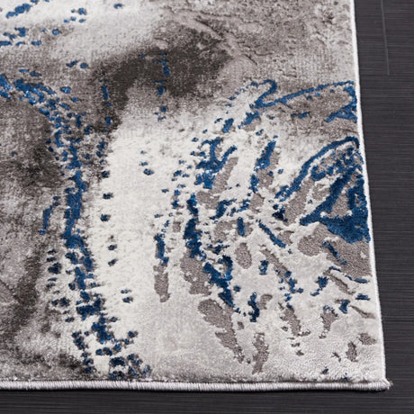 Safavieh Craft 4'-0" x 6'-0" Rug in Grey / Blue