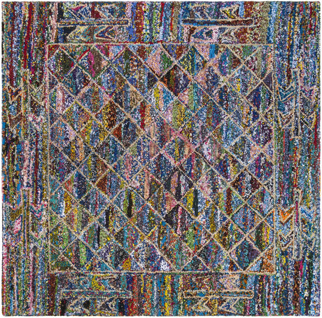 Safavieh Nantucket 6'-0" x 6'-0" Rug in Multi