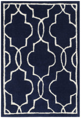 Safavieh Chatham 2'-0" x 3'-0" Rug in Dark Blue / Ivory