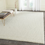 Safavieh Sgl-Laguna Shag 10'-0" x 14'-0" Rug in Ivory