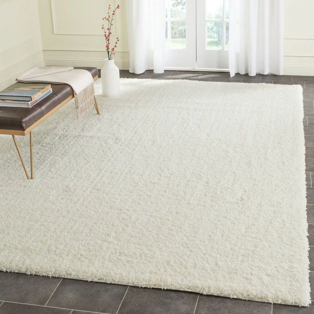 Safavieh Sgl-Laguna Shag 10'-0" x 14'-0" Rug in Ivory