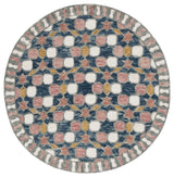 Safavieh Aspen 5'-0" x 5'-0" Rug in Grey / Pink