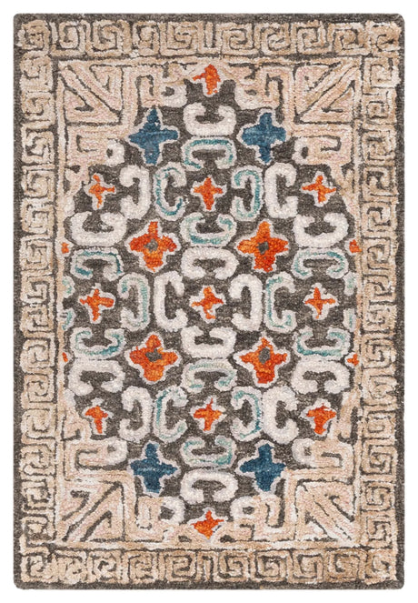Safavieh Aspen 2'-0" x 3'-0" Rug in Blue / Taupe