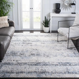 Safavieh Berber Shag 200 10'-0" x 14'-0" Rug in Ivory / Charcoal