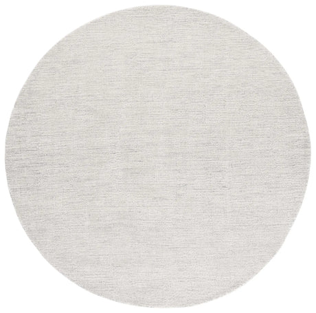 Safavieh Ebony 6'-0" x 6'-0" Rug in Light Grey / Ivory