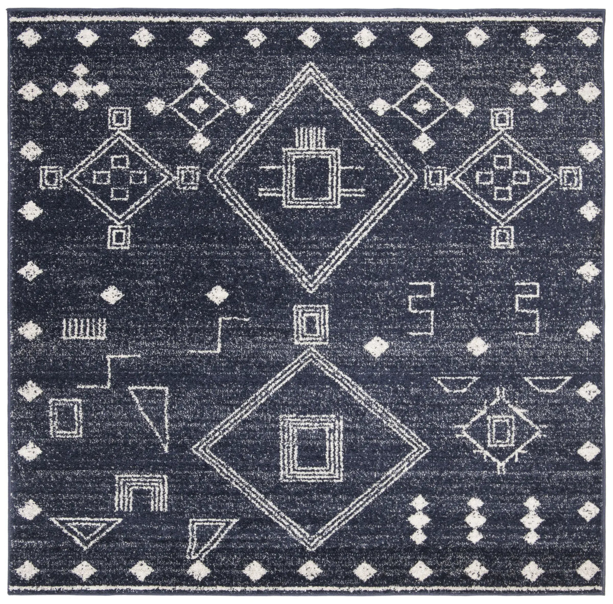 Safavieh Adirondack 6'-0" x 6'-0" Rug in Navy / Silver