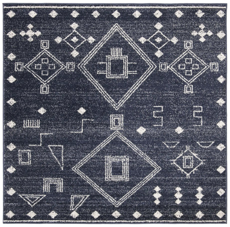 Safavieh Adirondack 6'-0" x 6'-0" Rug in Navy / Silver
