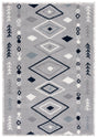 Safavieh Marrakesh 4'-0" x 6'-0" Rug in Grey / Navy