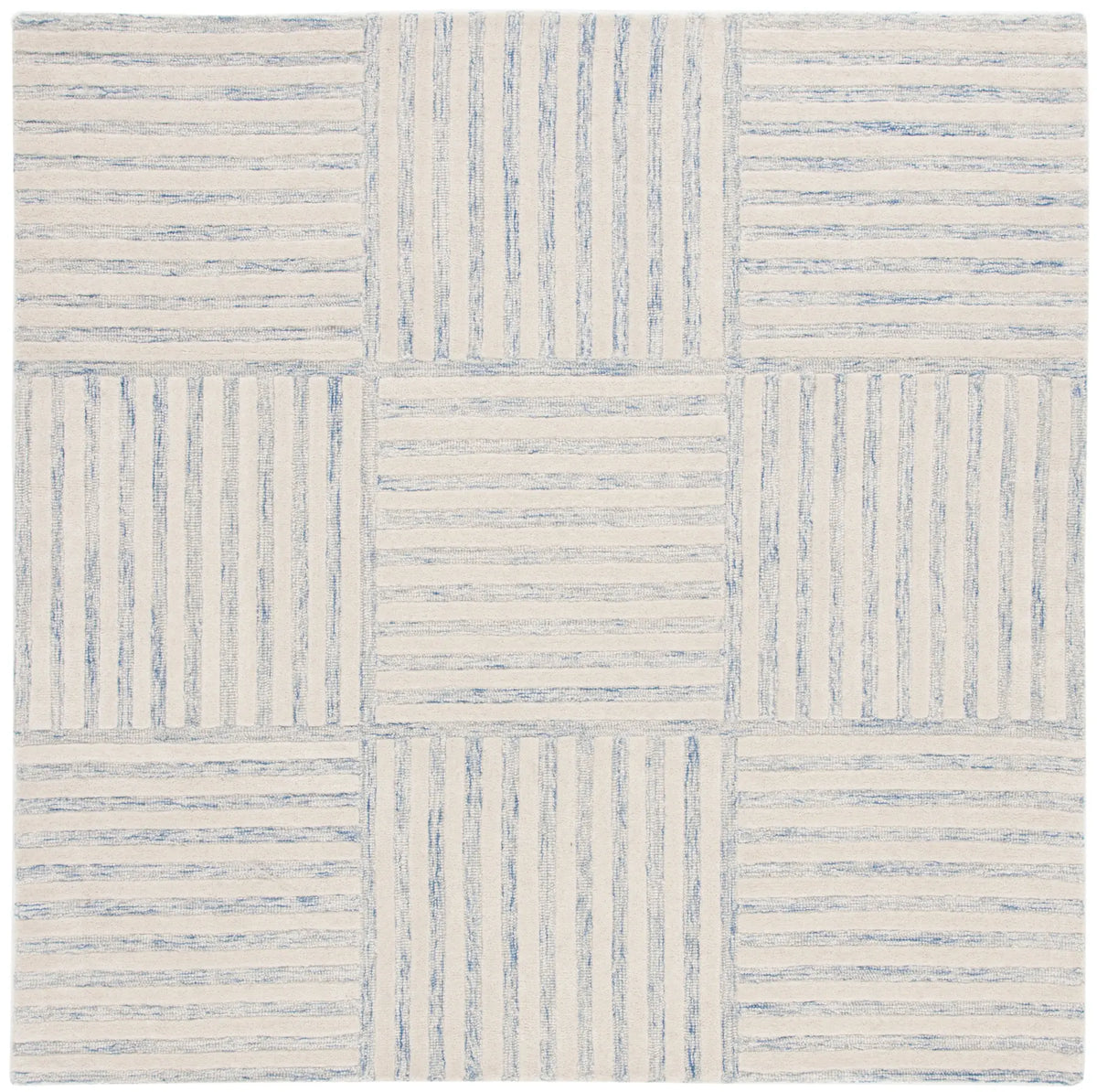 Safavieh Metro 6'-0" x 6'-0" Rug in Blue / Ivory