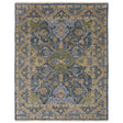 Oriental Weavers Sphinx MAJORCA MAJ03 Blue Floral Rugs - main flat