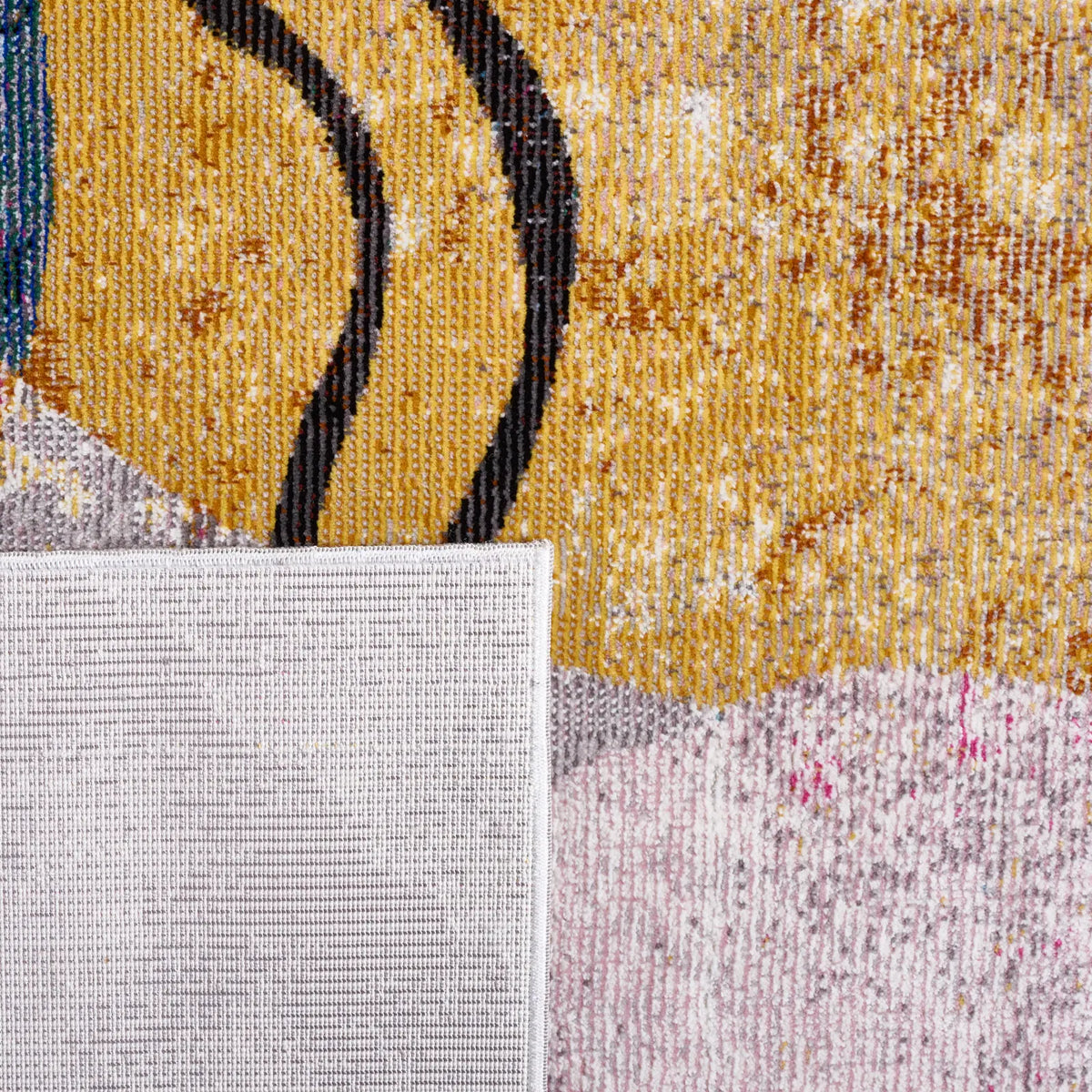 Safavieh Art Studio 4'-0" x 6'-0" Rug in Ivory / Blue