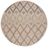 Safavieh Kilim 5'-0" x 5'-0" Rug in Beige / Gold