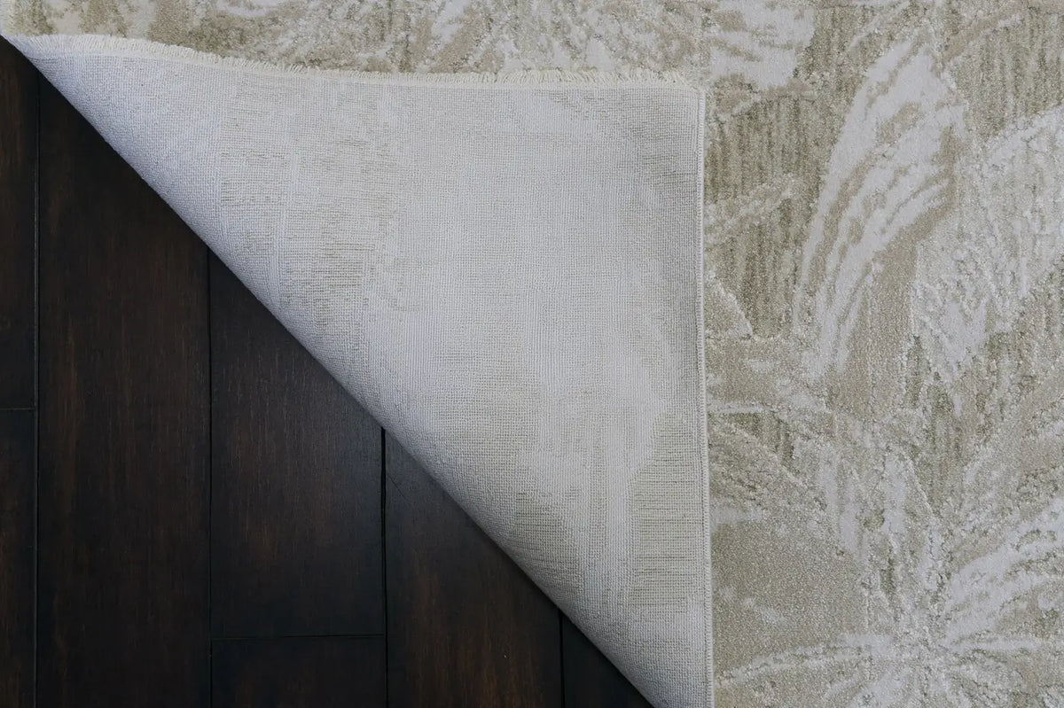 Dynamic Rugs Canyon 15474 Power Loomed Modern Beige/Light Beige Rug - Corner
