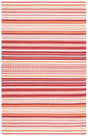 Safavieh Montauk 4'-0" x 6'-0" Rug in Orange / Ivory
