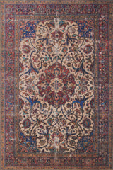 Loloi Loren Lq-11 Sand / Multi Rugs - main flat