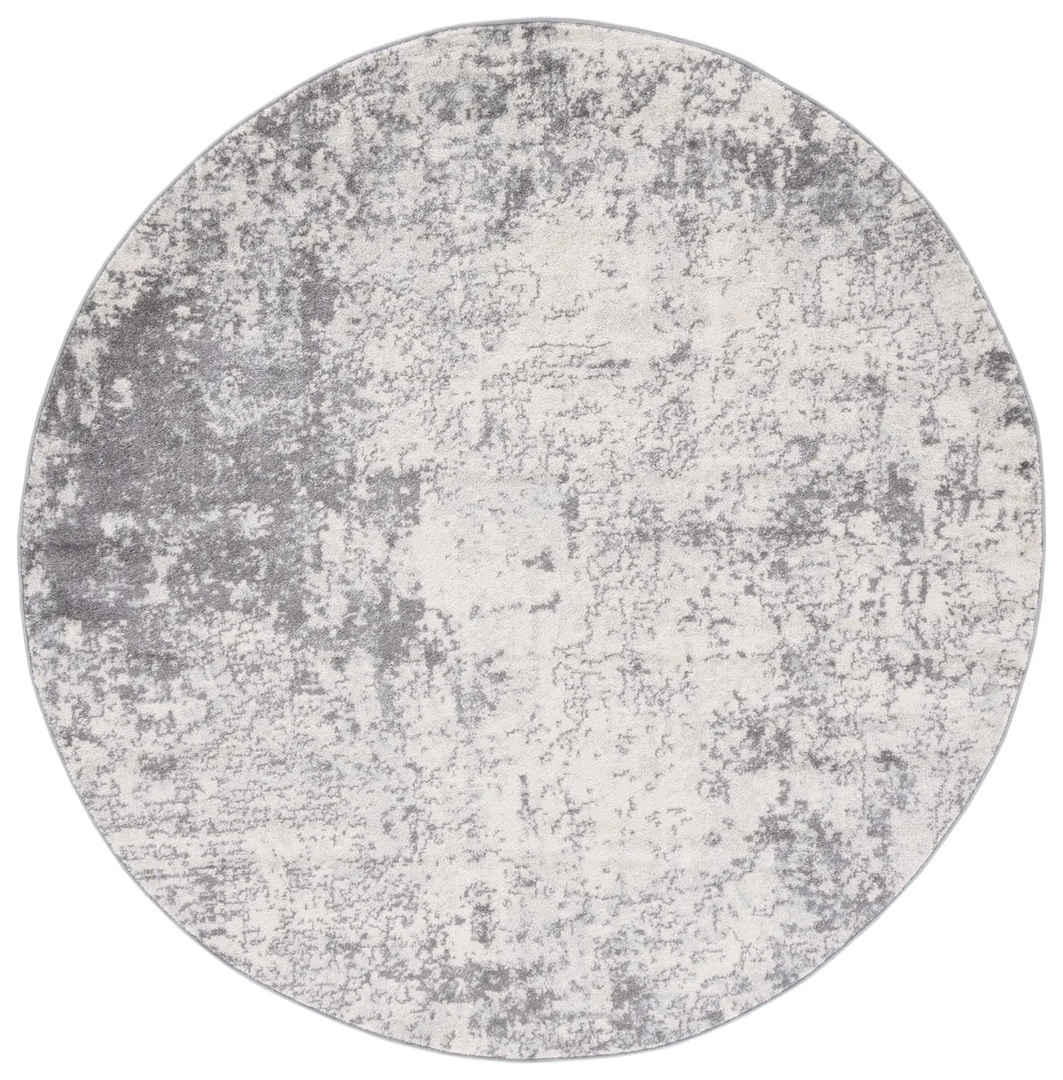 Safavieh Tulum 6'-7" x 6'-7" Rug in Ivory / Grey