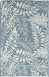 Nourison Aloha ALH18 Machine Made Blue Rug