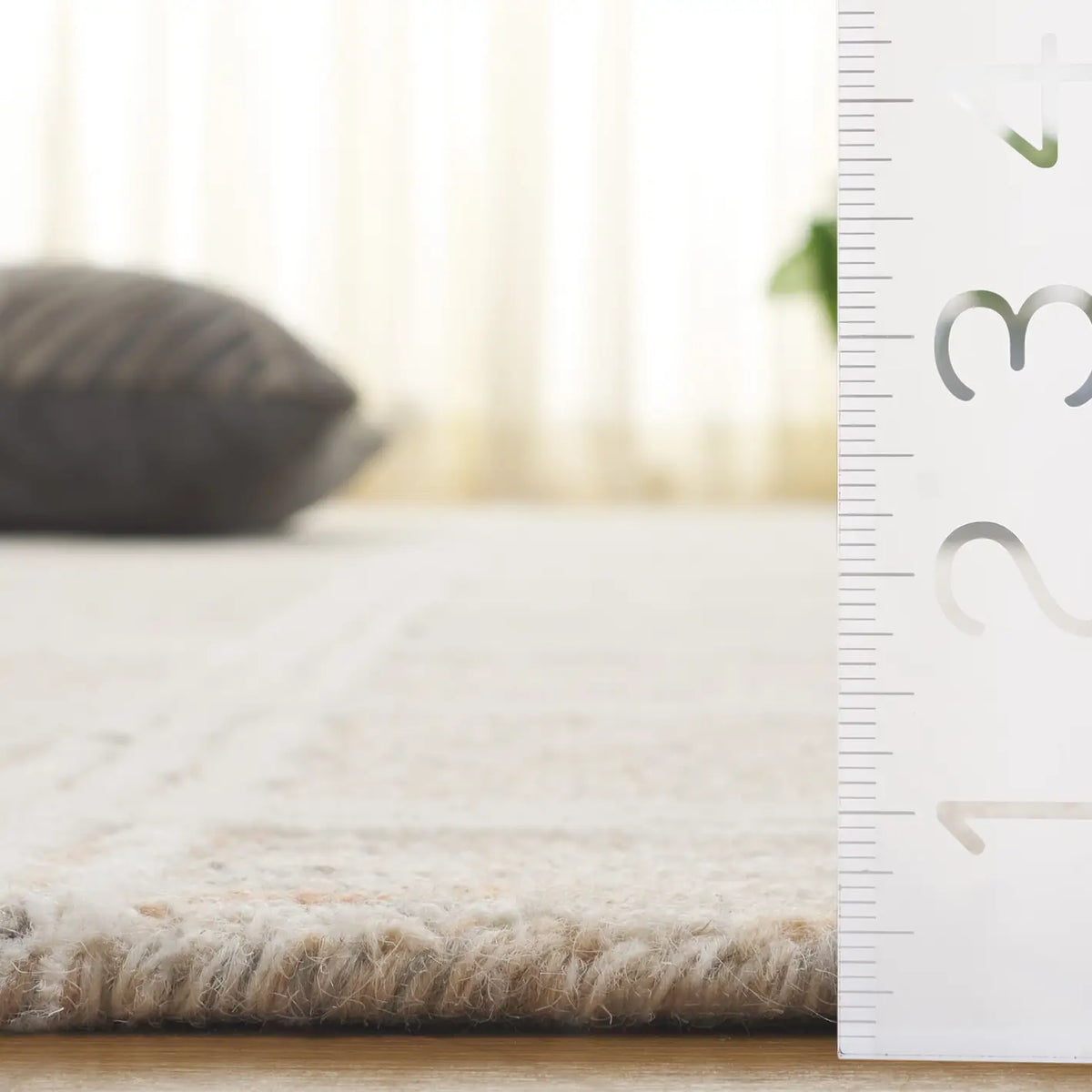 Safavieh Pine 4'-0" x 6'-0" Rug in Rust / Ivory