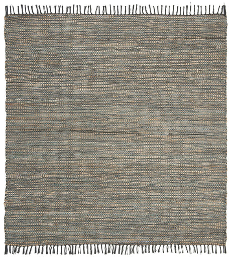 Safavieh Vintage Leather 6'-0" x 6'-0" Rug in Grey