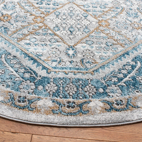 Safavieh Shivan 6'-7" x 6'-7" Rug in Blue / Grey