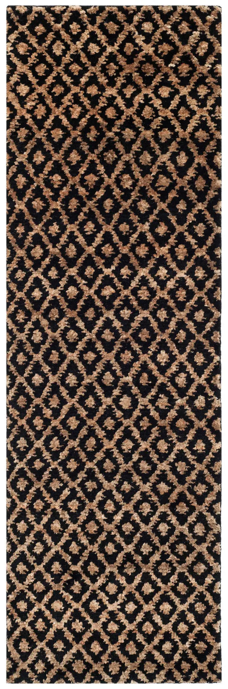 Safavieh Bohemian 2'-6" x 8'-0" Rug in Black / Gold