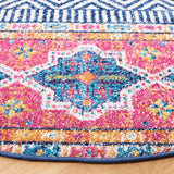 Safavieh Madison 6'-7" x 6'-7" Rug in Navy / Ivory