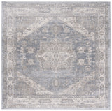 Safavieh Brentwood 6'-7" x 6'-7" Rug in Grey / Beige