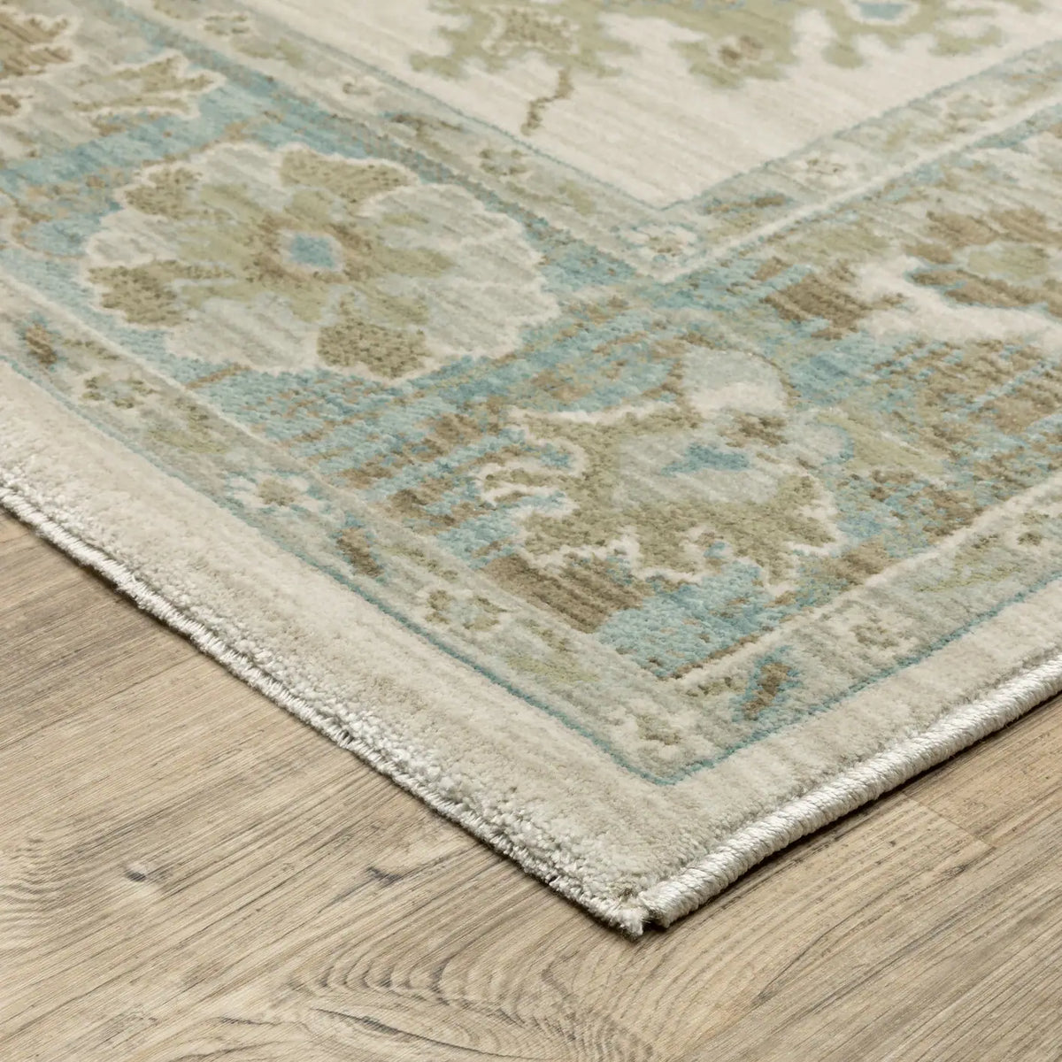 Oriental Weavers Sphinx Maeve MAE10 Blue Rugs - corner detail