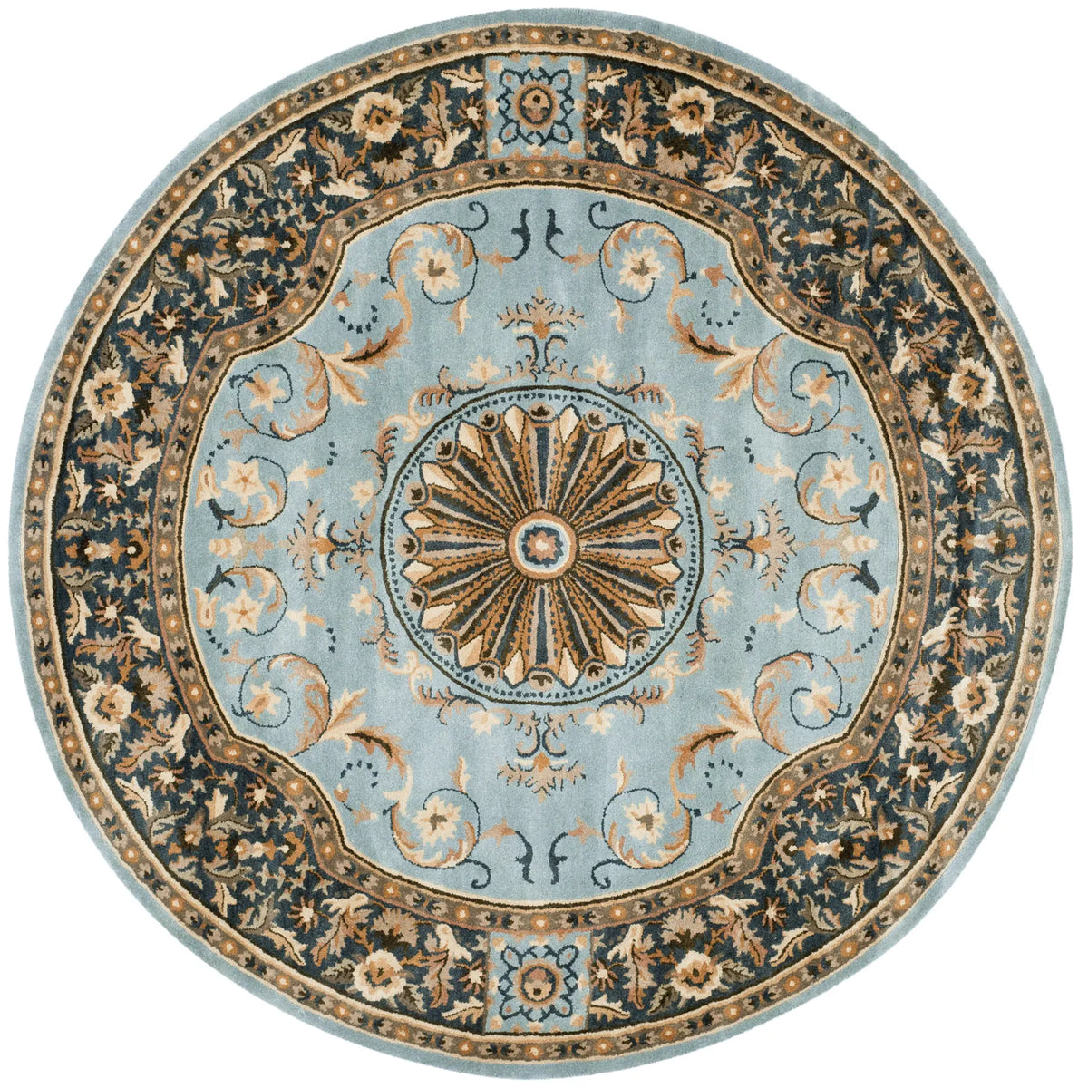 Safavieh Empire 8'-0" x 8'-0" Rug in Blue