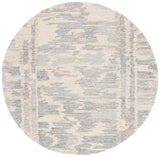 Safavieh Ebony 6'-0" x 6'-0" Rug in Grey / Ivory