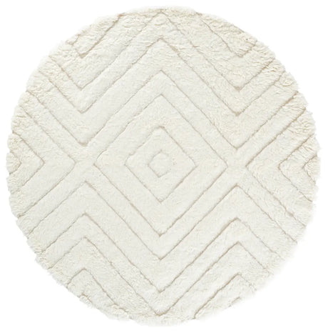 Safavieh Casablanca 7'-0" x 7'-0" Rug in Ivory