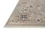 Loloi Leigh Lei-02 Dove/Multi Rugs - rug corner