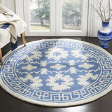 Safavieh Bella 5'-0" x 5'-0" Rug in Blue / Ivory
