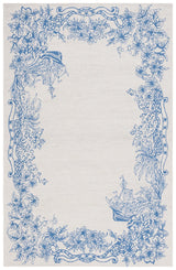Safavieh Chelsea 4'-0" x 6'-0" Rug in Blue / Grey