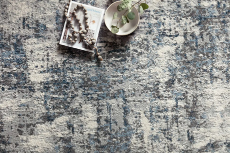 Loloi Austen Aus-01 Natural/Ocean Rugs - styled aerial 1