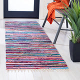 Safavieh Rag Rug 2'-3" x 10'-0" Rug in Multi