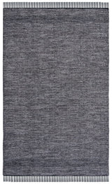Safavieh Montauk 4'-0" x 6'-0" Rug in Charcoal / Black