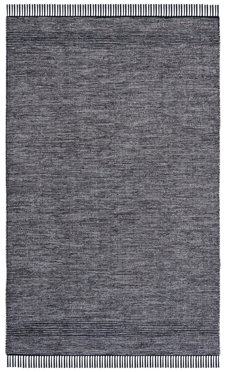 Safavieh Montauk 4'-0" x 6'-0" Rug in Charcoal / Black
