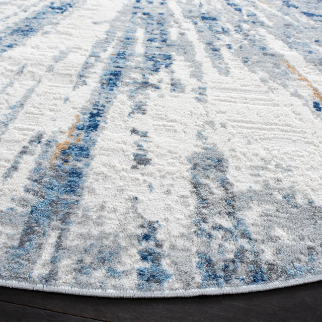 Safavieh Amelia 6'-7" x 6'-7" Rug in Grey / Blue