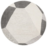 Safavieh Audrey 6'-0" x 6'-0" Rug in Grey / Ivory