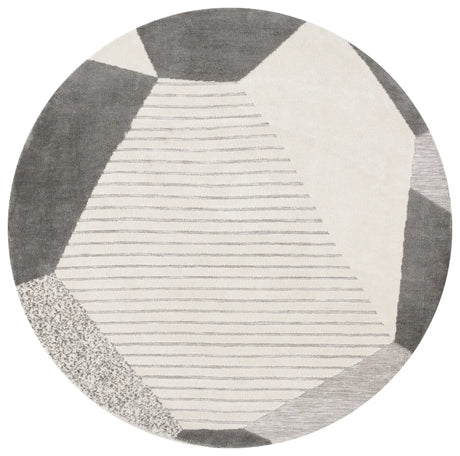 Safavieh Audrey 6'-0" x 6'-0" Rug in Grey / Ivory
