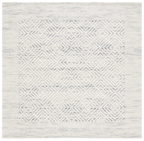 Safavieh Marbella 6'-0" x 6'-0" Rug in Ivory / Black