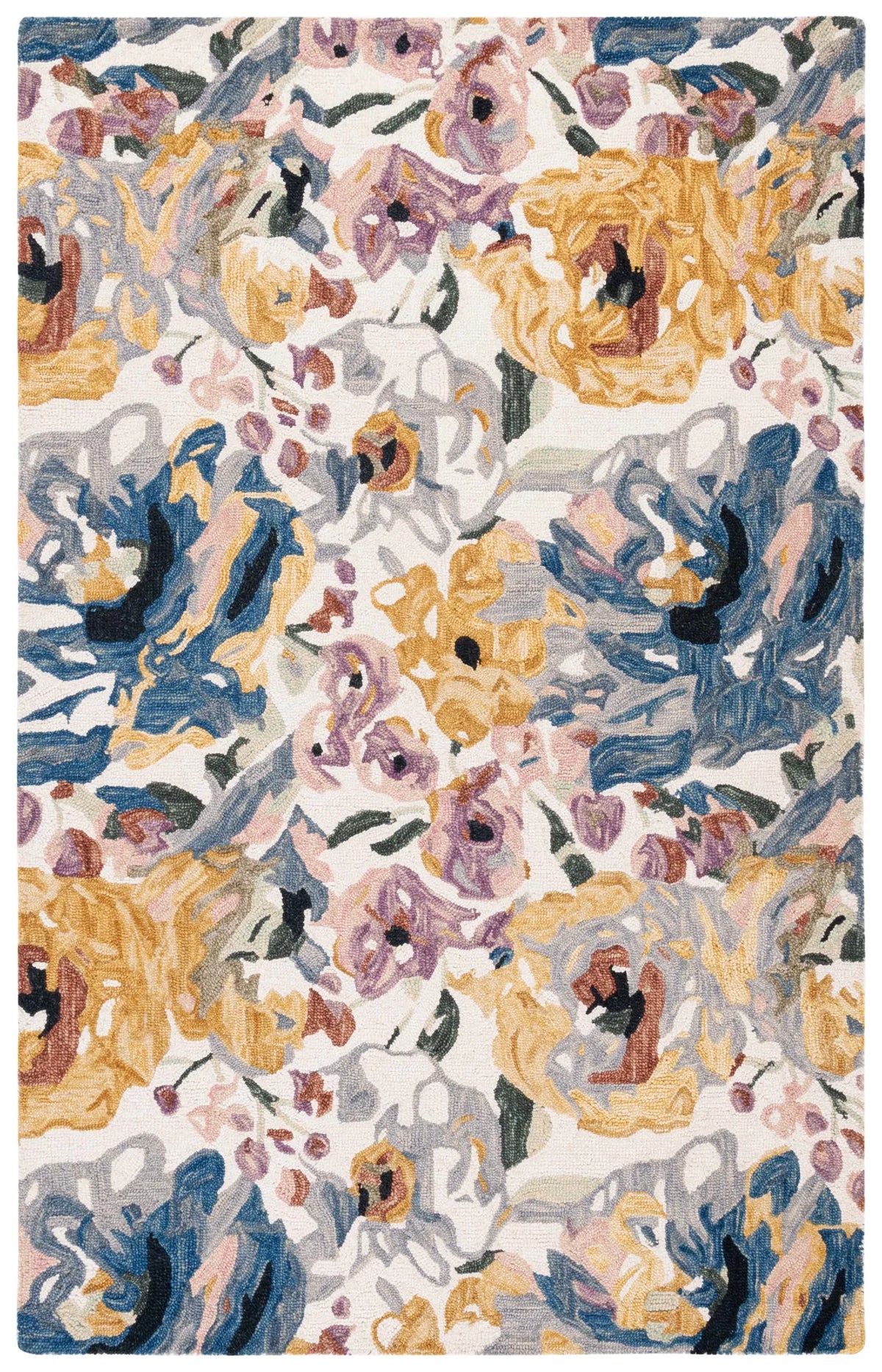 Safavieh Jardin 4'-0" x 6'-0" Rug in Ivory / Pink