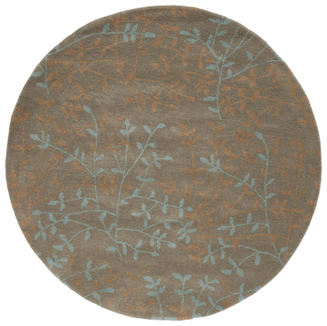 Safavieh Soho 6'-0" x 6'-0" Rug in Light Brown / Multi