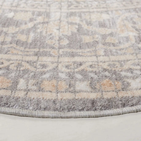 Safavieh Harlow 6'-3" x 6'-3" Rug in Ivory / Blue Grey