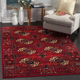 Safavieh Vintage Hamadan 4'-0" x 6'-0" Rug in Red / Multi