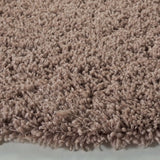 Safavieh Shag 6'-0" x 6'-0" Rug in Taupe