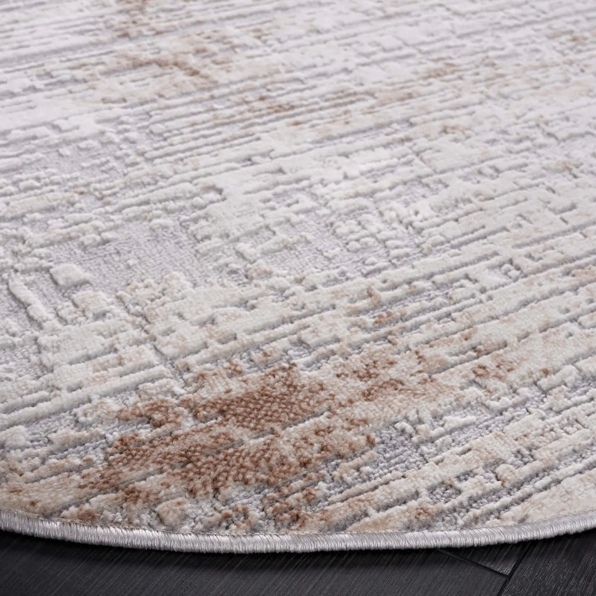 Safavieh Eternal 6'-7" x 6'-7" Rug in Grey / Ivory