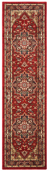 Safavieh Mahal 2'-2" x 10'-0" Rug in Red / Creme